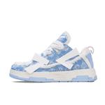 Кроссовки Same way Skateboarding Shoes Unisex Low-top Blue, голубой - фото