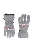 Перчатки с полосками Rossignol, серый - фото