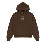 Худи Brain Dead 3D Logohead Hoodie, Brown - фото