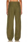 Брюки R13 Wide Leg Utility, оливковый - фото 3