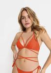 Топ бикини LASCANA Bikini top, Red/Orange/Red - фото