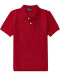 Поло Polo Ralph Lauren Kids Cotton Mesh Polo Shirt, цвет New Red 1 - фото