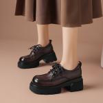 Лоферы женские Boerdiqi, коричневый - фото 13