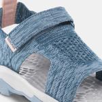 Детские походные сандалии MH120 - от размера младшего 10 до размера 6 для взрослых - сине-серого цвета Quechua - фото 7