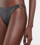 Украшенные плавки бикини Stella McCartney, черный - фото 4