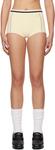 Шорты-кюлоты Off-White с контрастной строчкой AMBUSH - фото