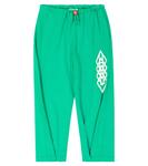 Спортивные брюки из хлопкового джерси с оленями The Animals Observatory, зеленый - фото