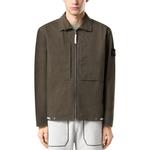 STONE ISLAND Куртка на молнии спереди, Army Green - фото 6