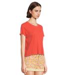 Футболка Toad&Co Foothill Pointelle Short Sleeve Baby Tee, Salamander - фото 2