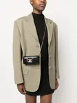 Мини-сумка с логотипом Lanvin, черный - фото 2