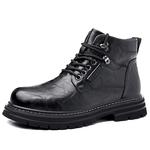 Мужские ботинки Martin VANSSI черные, коричневые - фото 3