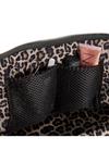 Сумка "Signature" Kusshi, black & leopard nylon - фото 4