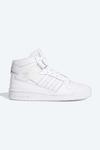 Кожаные кроссовки Adidas Originals Forum Mid высокие, белый - фото