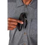 Мужская рубашка с капюшоном 686, Heather Charcoal - фото 3