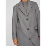 Пальто Vila Solo, серый - фото 5