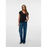 Футболка с коротким рукавом Vero Moda Luna, черный - фото 4