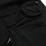 Брюки MM6 Maison Margiela Gabardine Cargo Pants, черный - фото 3
