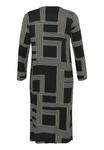 Платье Kaffe Curve DONNA, Black Beige Graphic Lines/Black - фото 5
