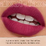 Матовый карандаш для губ about-face, Desire Lines (juicy berry) - фото 2