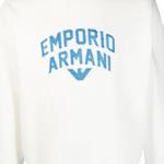 EMPORIO ARMANI Свитшот мужской белый SS23 - фото 8
