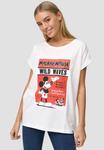 Футболка с принтом MICKEY MOUSE WILD WAVES Re:Covered, белый - фото 4