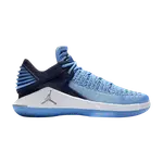 Кроссовки Air Jordan 32 Low GS 'Win Like 82', синий - фото