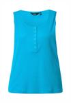Топ Ulla Popken Top, Blue Turquoise/Turquoise - фото 6