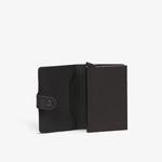 Мини-кошелек из кожи и алюминия Secrid, черный - фото 4