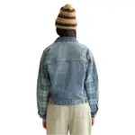 Куртка Scotch & Soda Customised Mixed Fabric denim, синий - фото 2