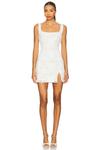 Мини-платье Kate Tularosa, white - фото