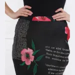 Атласная юбка Desigual, черный - фото 4