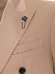 Двубортный блейзер Lardini, нейтральный - фото 3