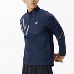 Куртка мужская темно-синяя New Balance, темно-синий - фото 4