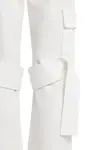 Брюки с карманами Courrèges, белый - фото 5