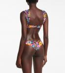 Плавки бикини с цветочным принтом Stella McCartney, разноцветный - фото 3