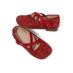 Детские кожаные туфли Kids ABCdoukids, Burgundy - фото 11