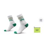 Набор унисекс носков Crew HUANQIU, 2 pack (2 pcs pattern 1993) - фото