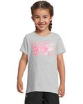 Футболка Under Armour Kids Stacked Logo Tee, цвет Mod Grey - фото