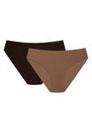 Брифы ESOTIQ PEACHY 2-PACK, Brown Dark Brown/Brown - фото 5