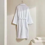 Хлопковый халат 380 гр/м2 Zafiro Basics El Corte Inglés, белый - фото 4