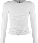 Лонгслив Blue Effect Langarmshirt festlich, белый - фото