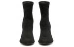 Кроссовки 110mm stretch heeled boots 'black' Balenciaga, черный - фото 3