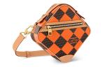 Сумка-мессенджер Chess Damier Pop Orange LOUIS VUITTON - фото 2