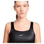 Спортивный бюстгальтер Nike Dri Fit Swoosh, черный - фото 3