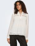 Блуза ONLY ONLMADINA, белый - фото 4