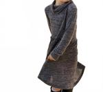 Платье Sabina в цвете уголь VIGNETTE, Charcoal - фото 2