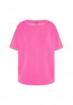 Футболка SENSES.THE LABEL Basic T-shirt, Vivid Pink/Pink - фото 5