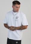 Футболка SIKSILK LOGO , White - фото