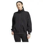 Толстовка adidas All SZN Soft Lux Loose full zip, черный - фото