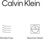 Мужские рубашки Calvin Klein Slim Fit Non Iron Solid, White - фото 4